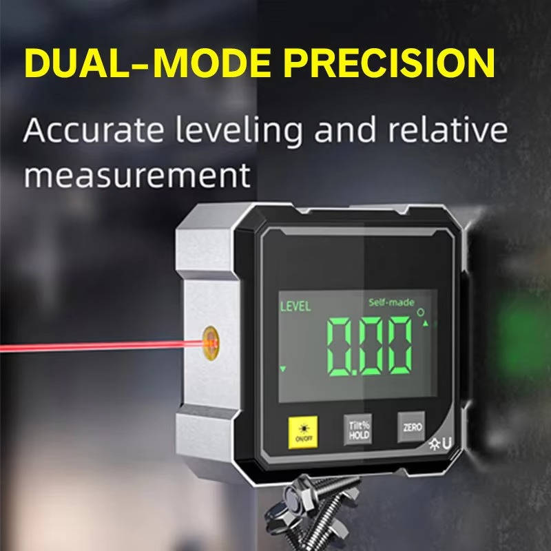 Digital Angle Finder with Laser Level - alternate angle