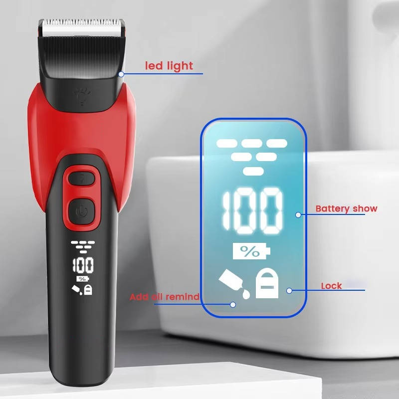 Electric Professional Dog Grooming Hair Clipper - detail
