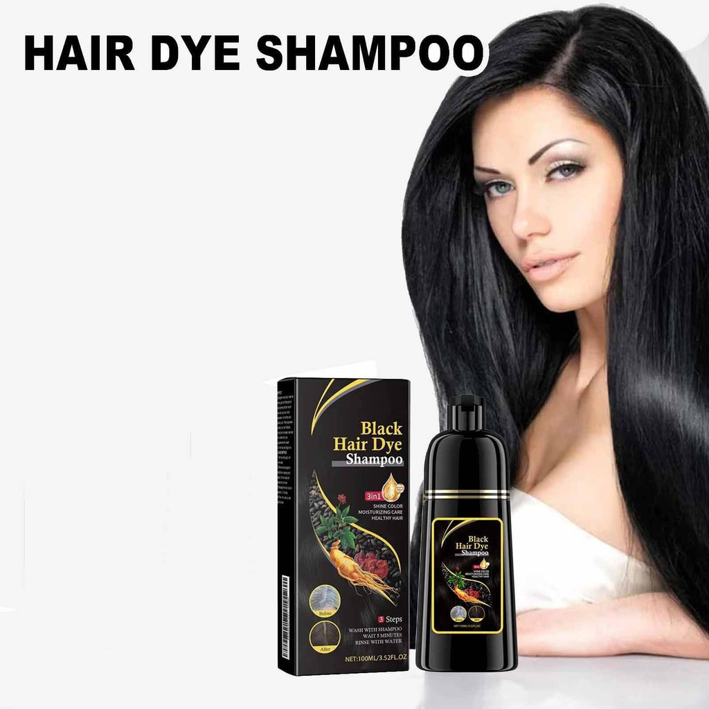 Black Hair Shampoo Dye - alternate angle