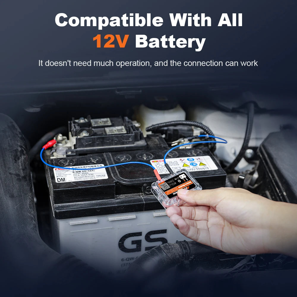 Car Battery Tester with Bluetooth Monitoring - detail