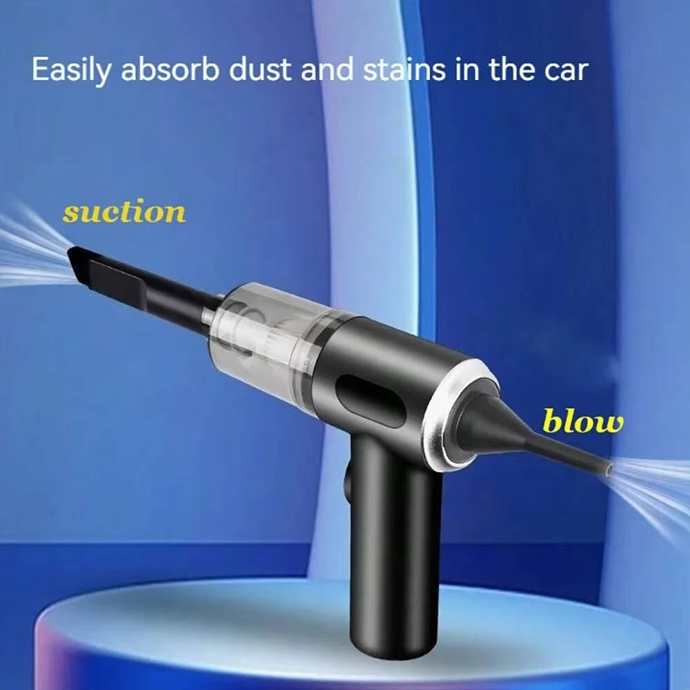 Cordless Car Cleaning Vacuum Cleaner - in use