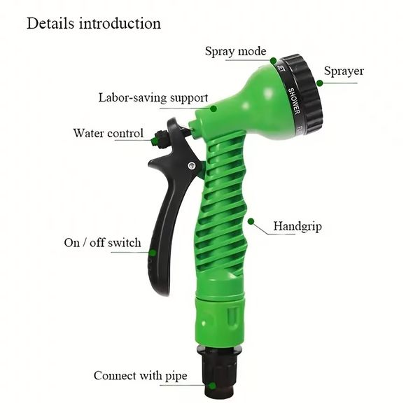 Expandable Garden Water Hose - detail