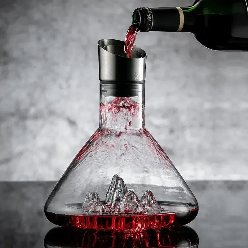 Puchica 1500ml Lead-Free Crystal Wine Decanter & Aerator