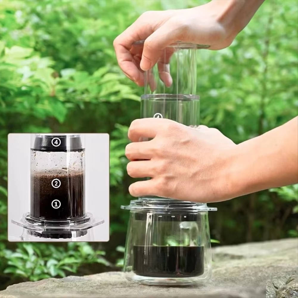 Coffee Press Machine - alternate angle