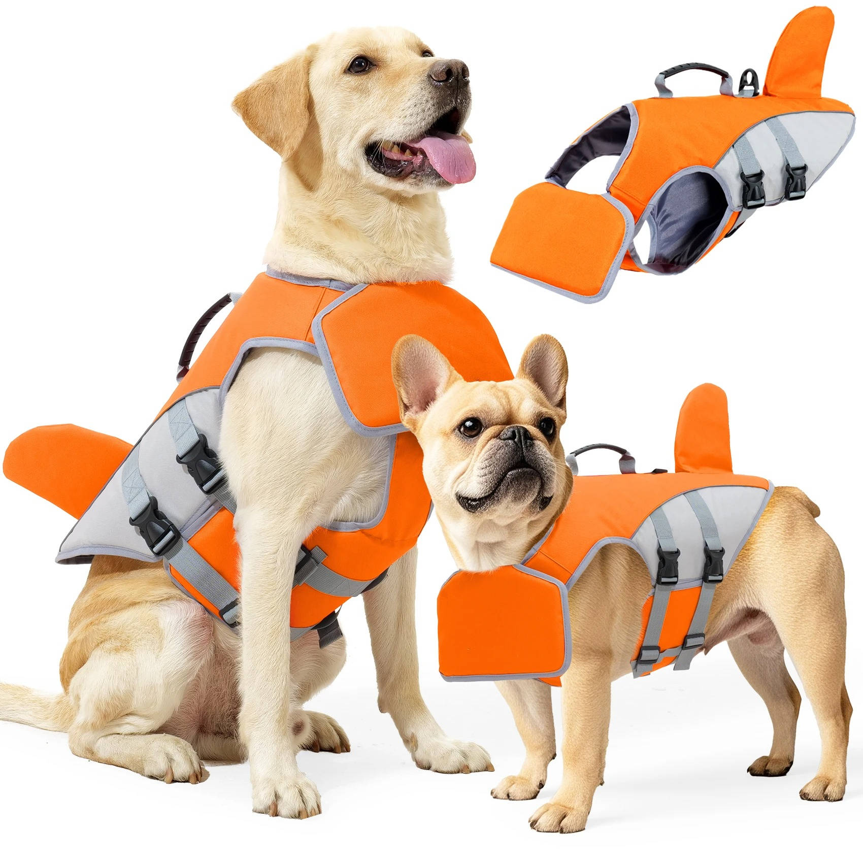 Dog Float Jacket - alternate angle