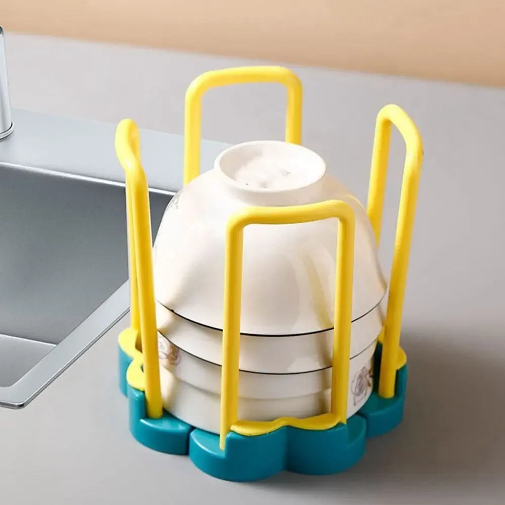Adjustable Bowl Drain Rack - detail