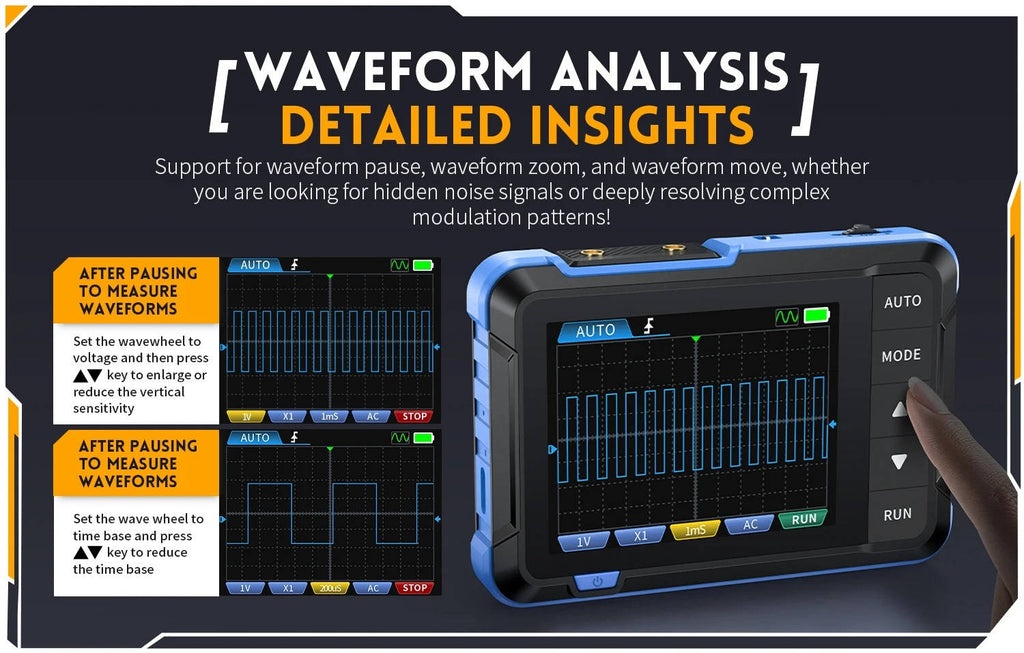 Digital Oscilloscope Portable - detail