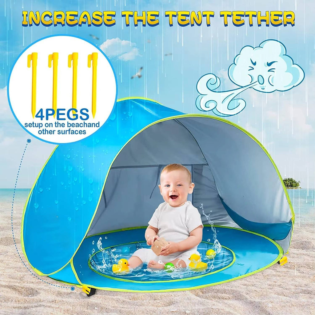 Baby Beach Tent UV Protection - alternate angle