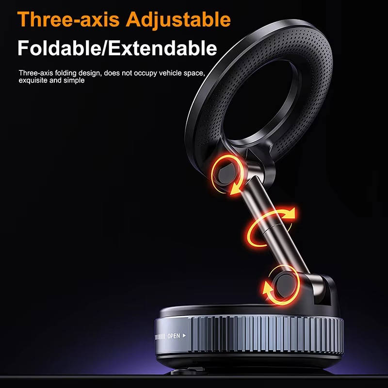 360 degrees Adjustable Magnetic Phone Holder for Car - detail