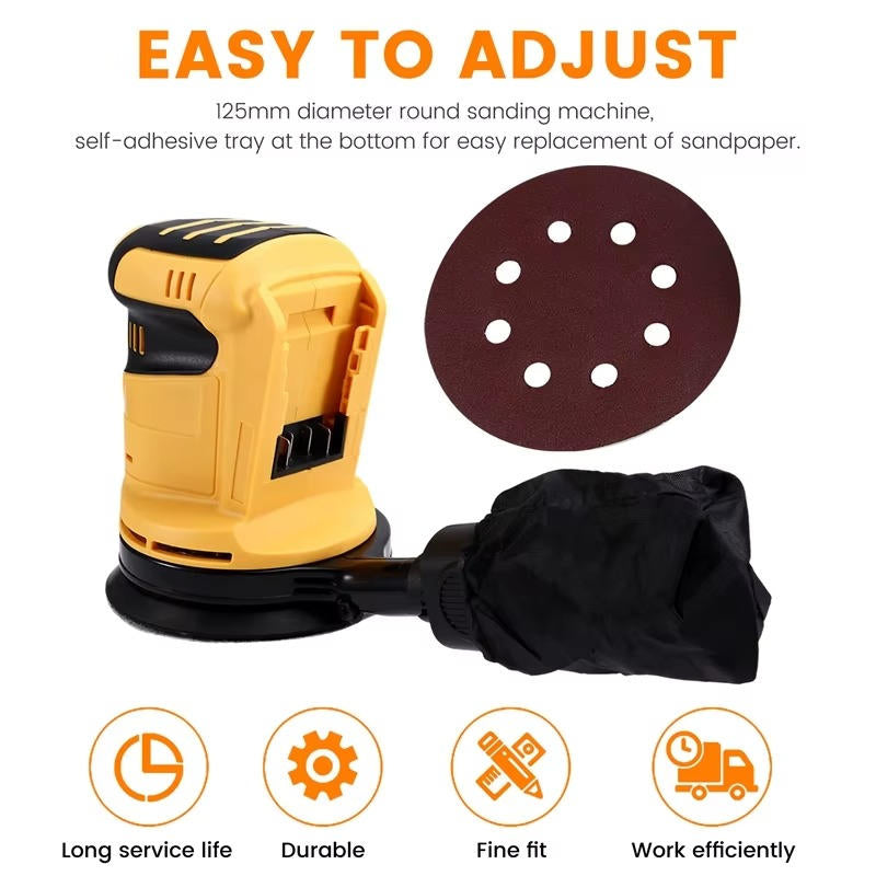 Brushless Orbital Electric Sander - detail