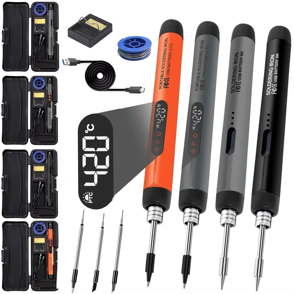 Digital Electric Soldering Iron Set - detail