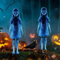 Girl Ghost Courtyard Decoration for Halloween - alternate angle