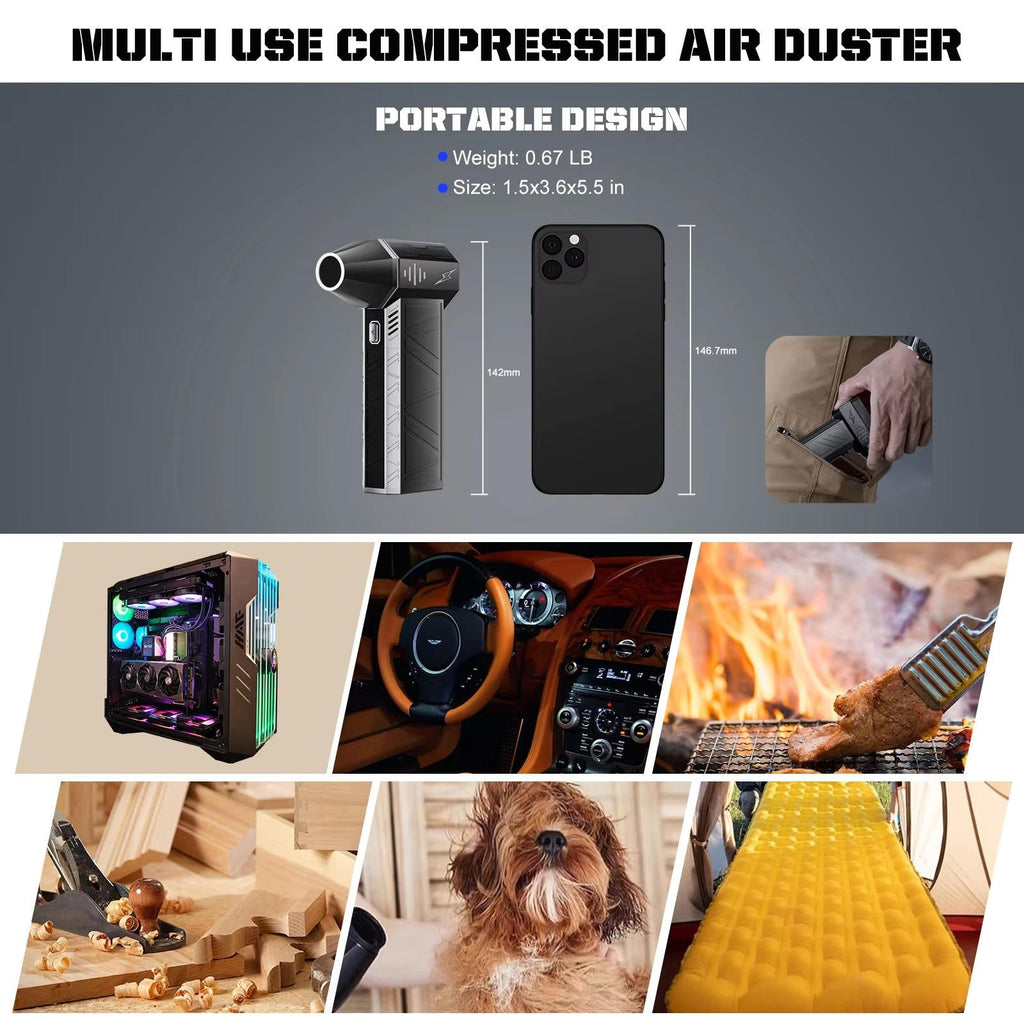 Cordless Jet Blower Fan - detail