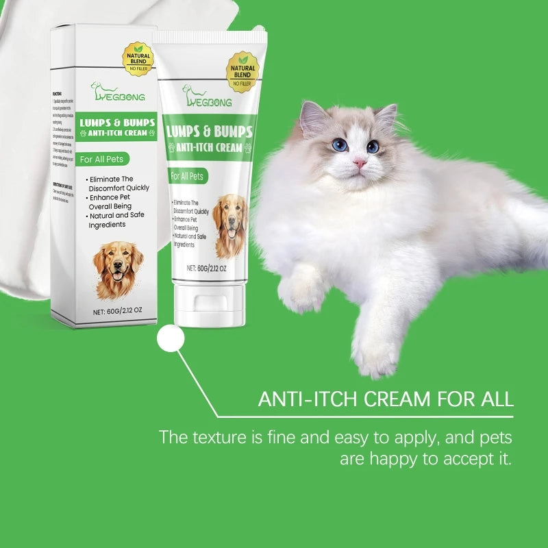 60g Anti-Itch Cream for Dogs and Cats - detail