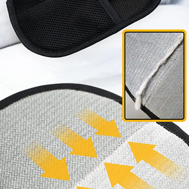 Double-sided Grooming Gloves Pet Hair Remover - alternate angle