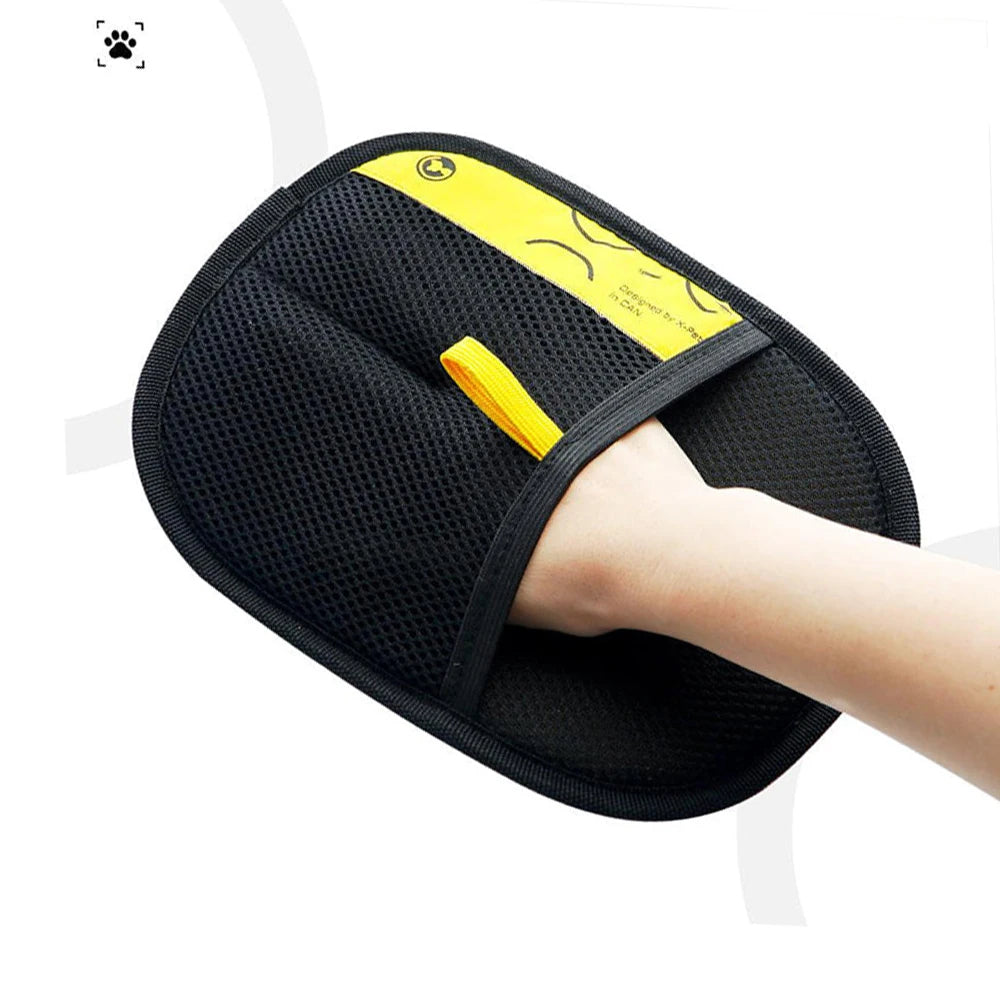 Double-sided Grooming Gloves Pet Hair Remover - detail