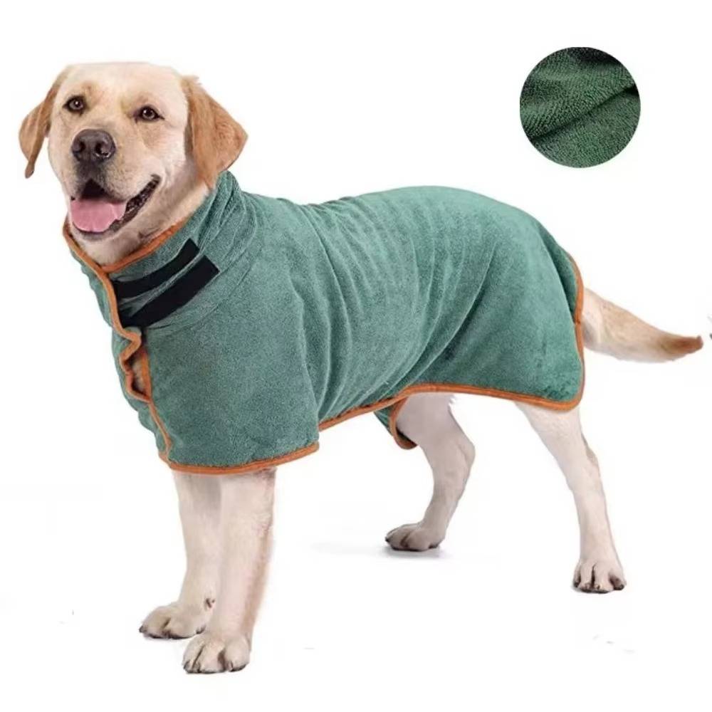 Bath Robe for Dogs - alternate angle