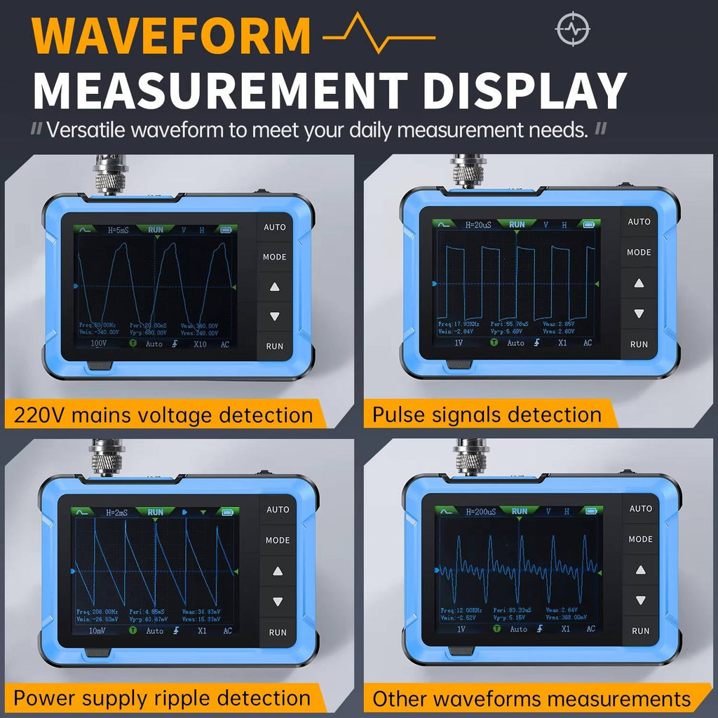 Digital Oscilloscope Portable - in use