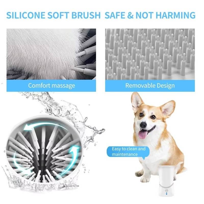 Automatic Dog Paw Cleaner - detail