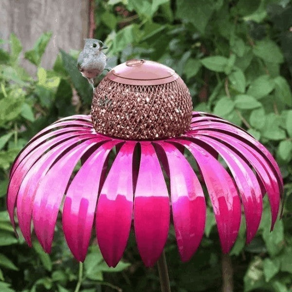 Coneflower Bird Feeder - alternate angle