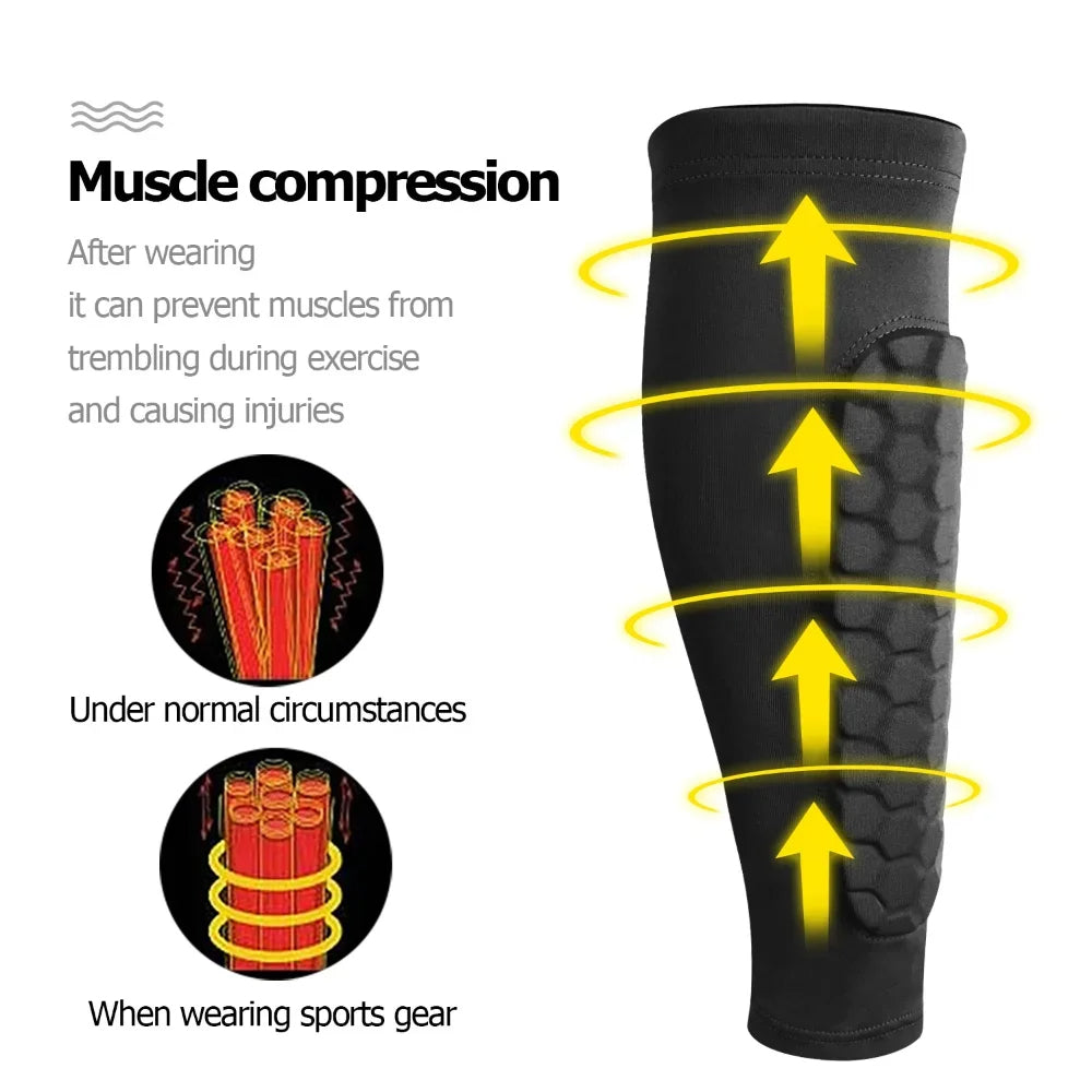 Honeycomb Soccer Shin Guards (1 Pair) - detail