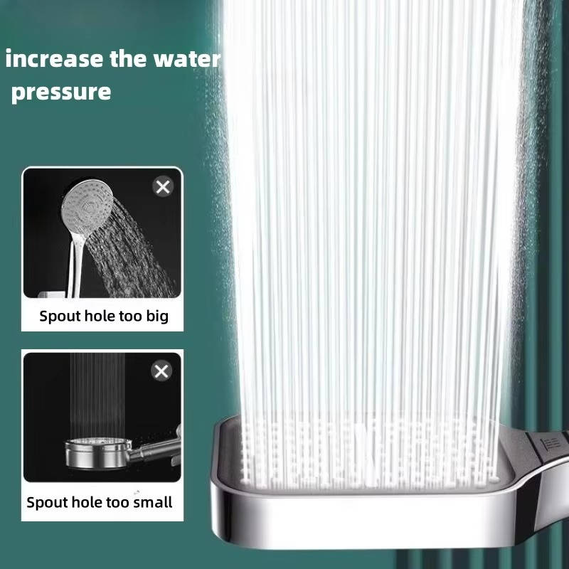 High Pressure Shower Head - alternate angle