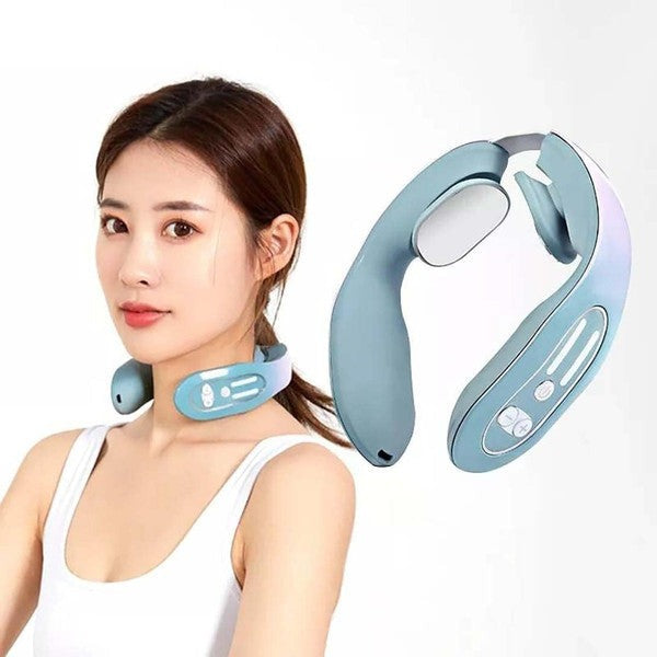 EMS Neck Acupoints Lymphvity Massager Device - alternate angle
