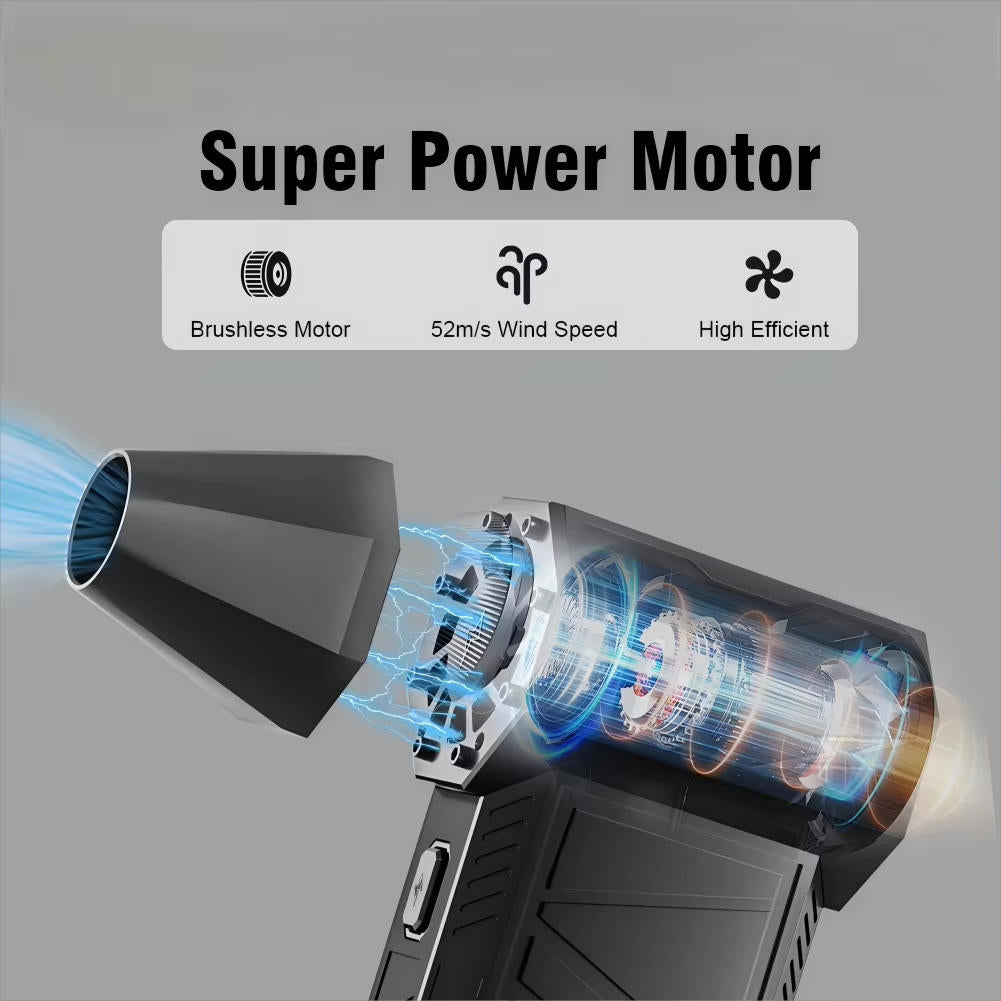 Cordless Jet Blower Fan - alternate angle