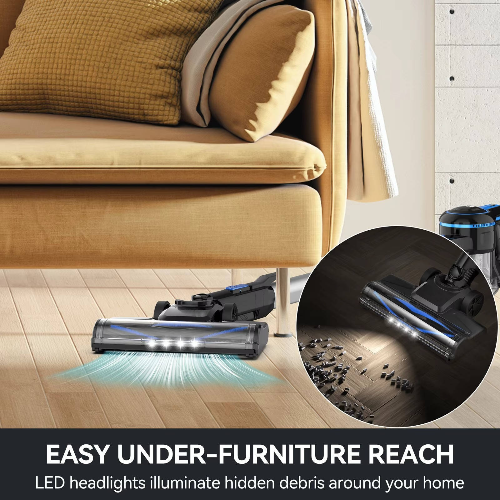 Cordless Vacuum Cleaner For Home - detail