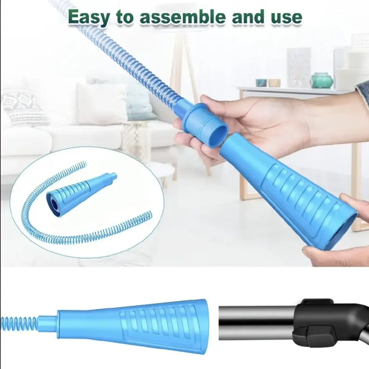 Dryer Vent Cleaner Kit - in use