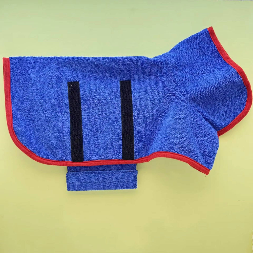 Bath Robe for Dogs - in use