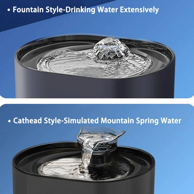 Cat Water Fountain - alternate angle