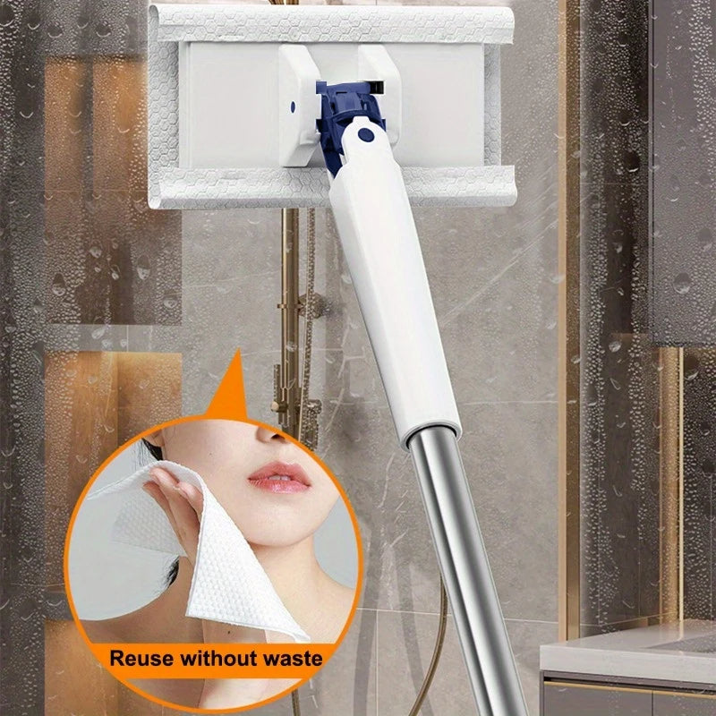Automatic Cloth Clip Mini Mop - alternate angle