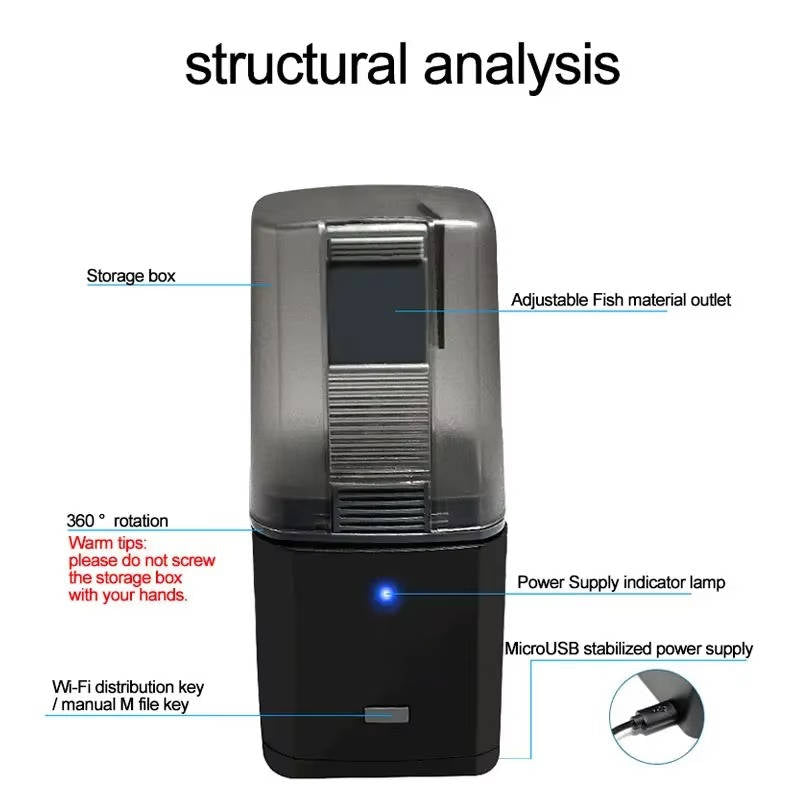 Automatic Food Feeder For Fish - detail