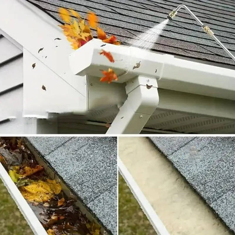 4000 PSI Telescoping High Pressure Power Washer Extension Wands For - in use