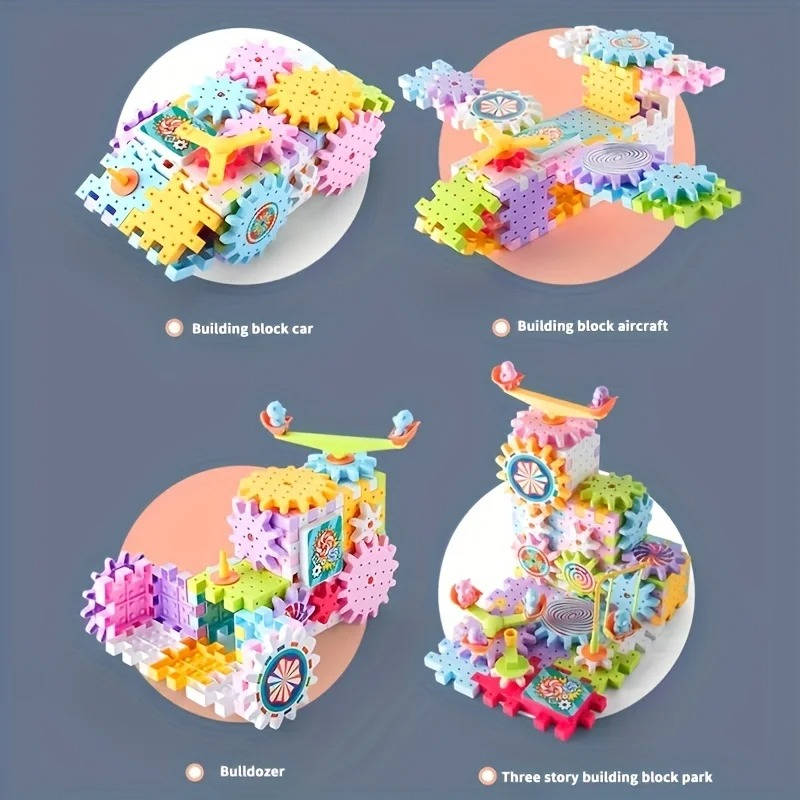 263 Pcs Kids Building Blocks Kit - detail