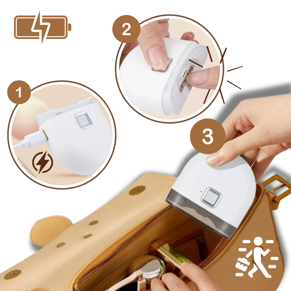 Dual Speed Electric Nail Clipper - detail