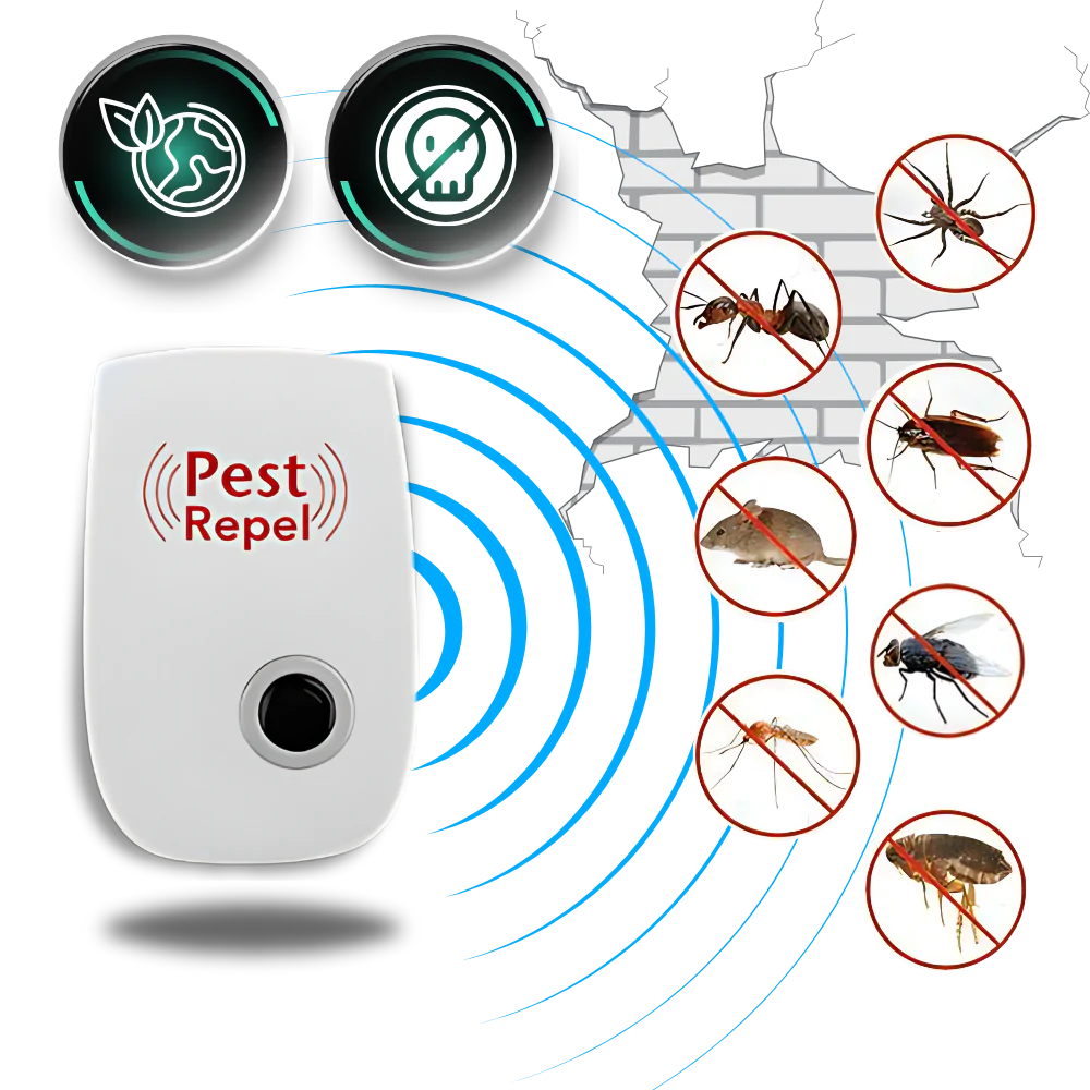 Energy Efficient Ultrasonic Pest Repeller - detail