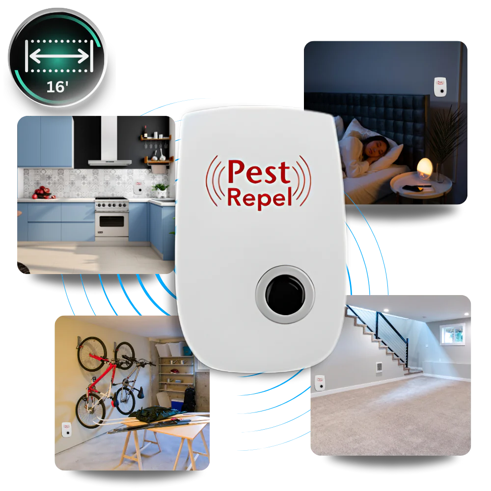 Energy Efficient Ultrasonic Pest Repeller - alternate angle