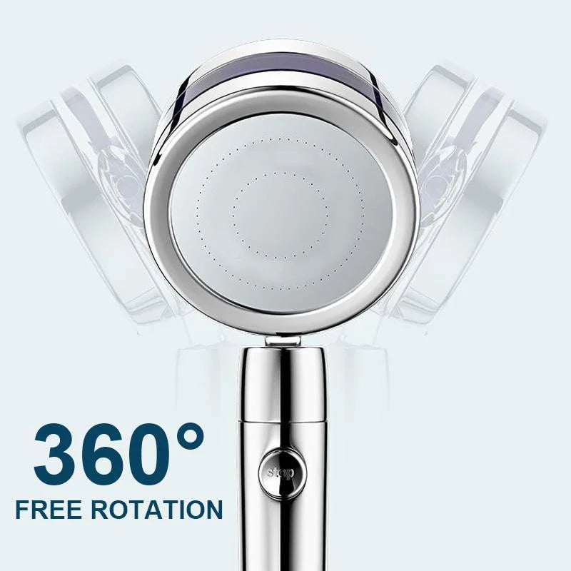 360 degrees Rotatable High-Pressure Shower Head with Adjustable Spray - detail