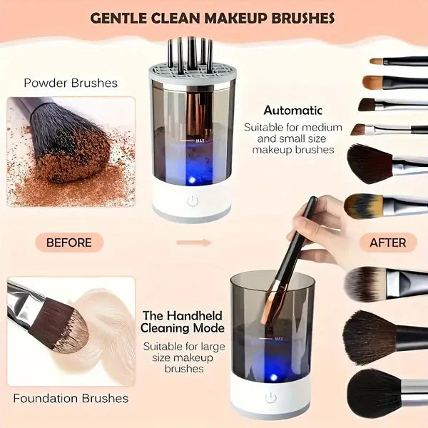 Automatic Electric Makeup Brush Cleaner - detail