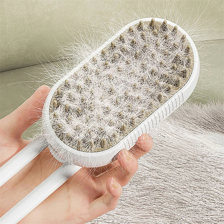 Easy Groom Steam Brush - detail