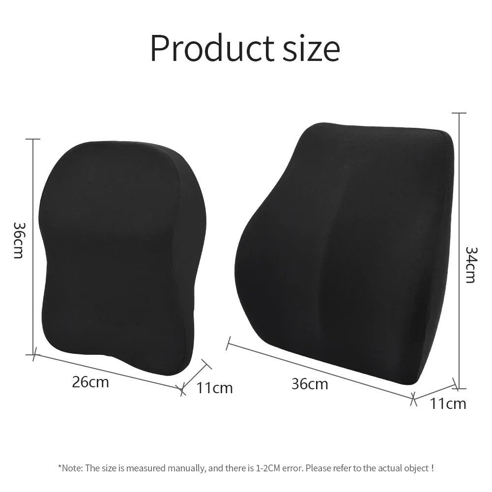 Car Lumbar Back Support Pillow - detail