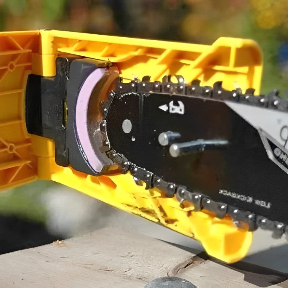 Chainsaw Teeth Sharpener - detail