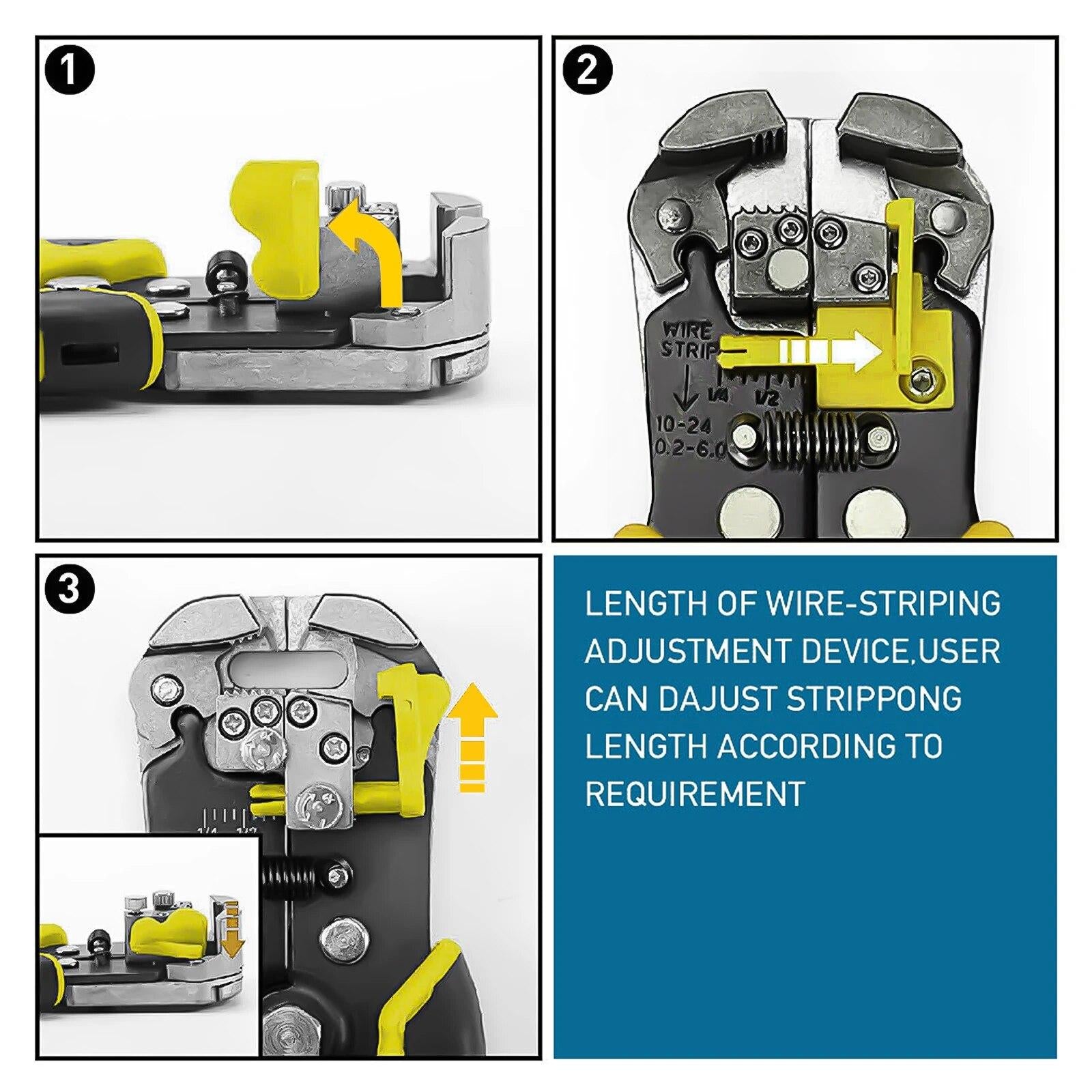 Automatic Wire Stripper Cable Cutter - detail