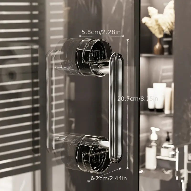 Door Handle With Suction Cup For Practical Handling - detail