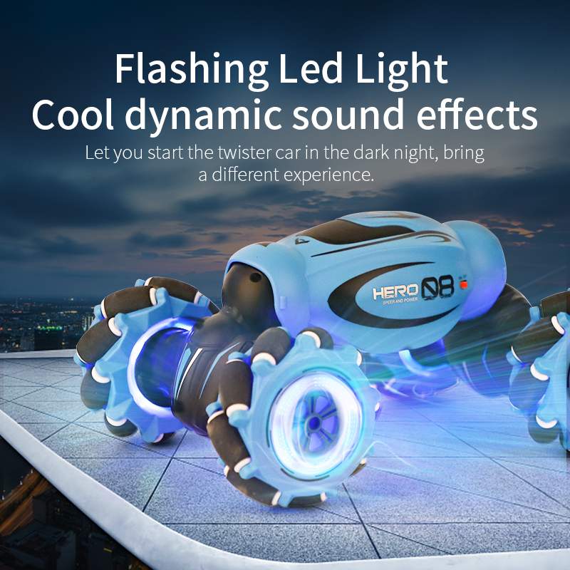 Gesture Control Stunt Car - detail