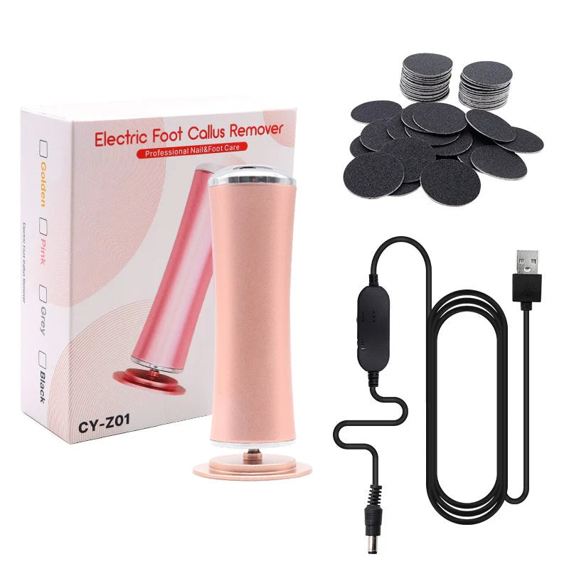 Electric Foot File and Callus Remover - alternate angle
