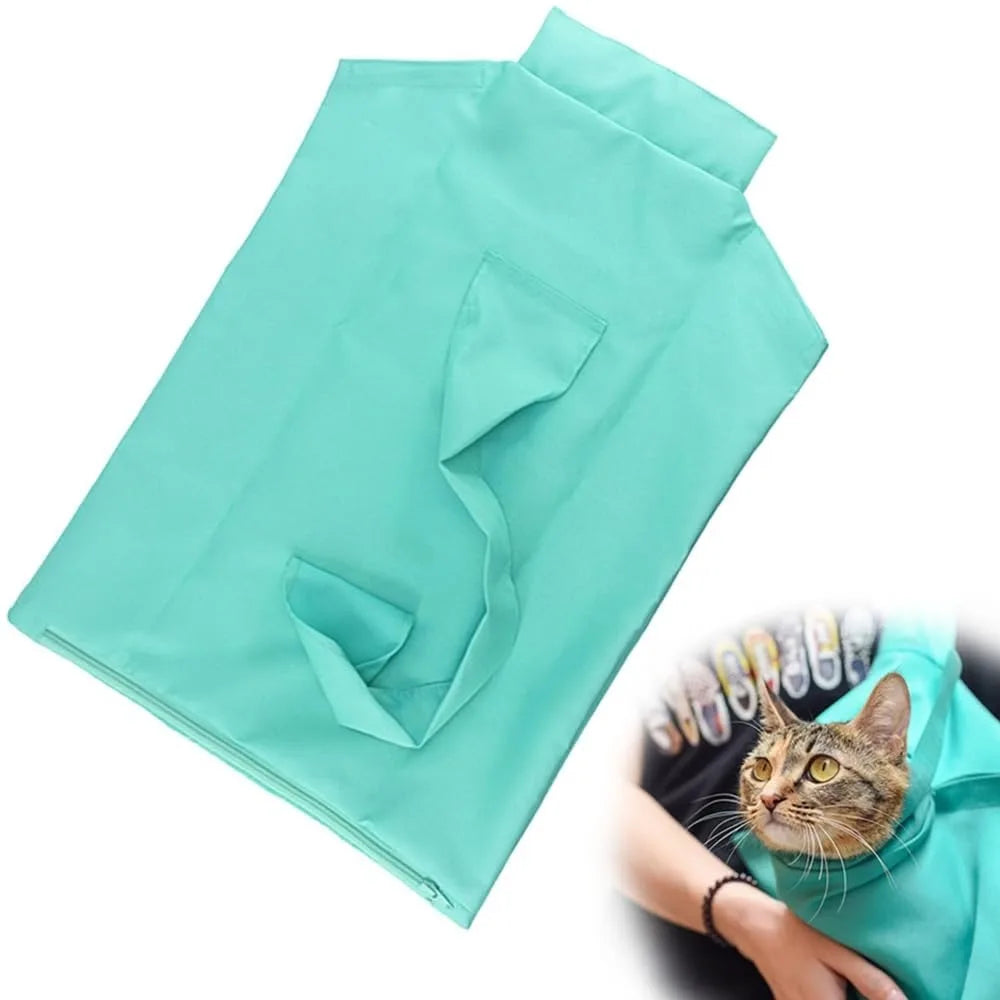 Anti Scratching Travel Cat Carrier Pouch - alternate angle