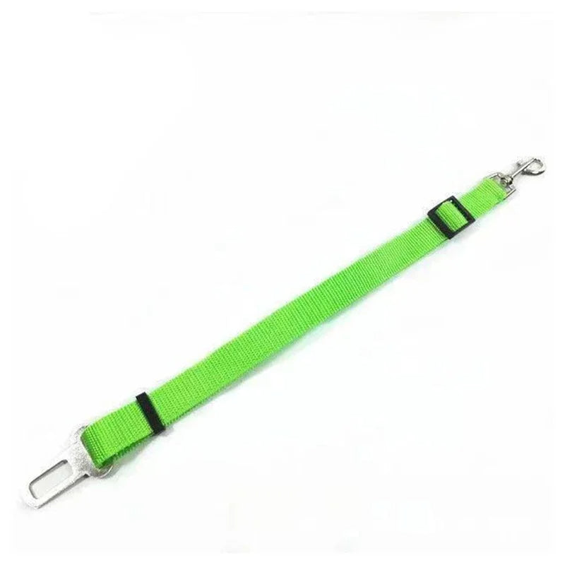 Adjustable Dog Seat Belt - in use